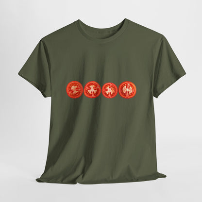 Tropical Sunset Coin Graphic Tee