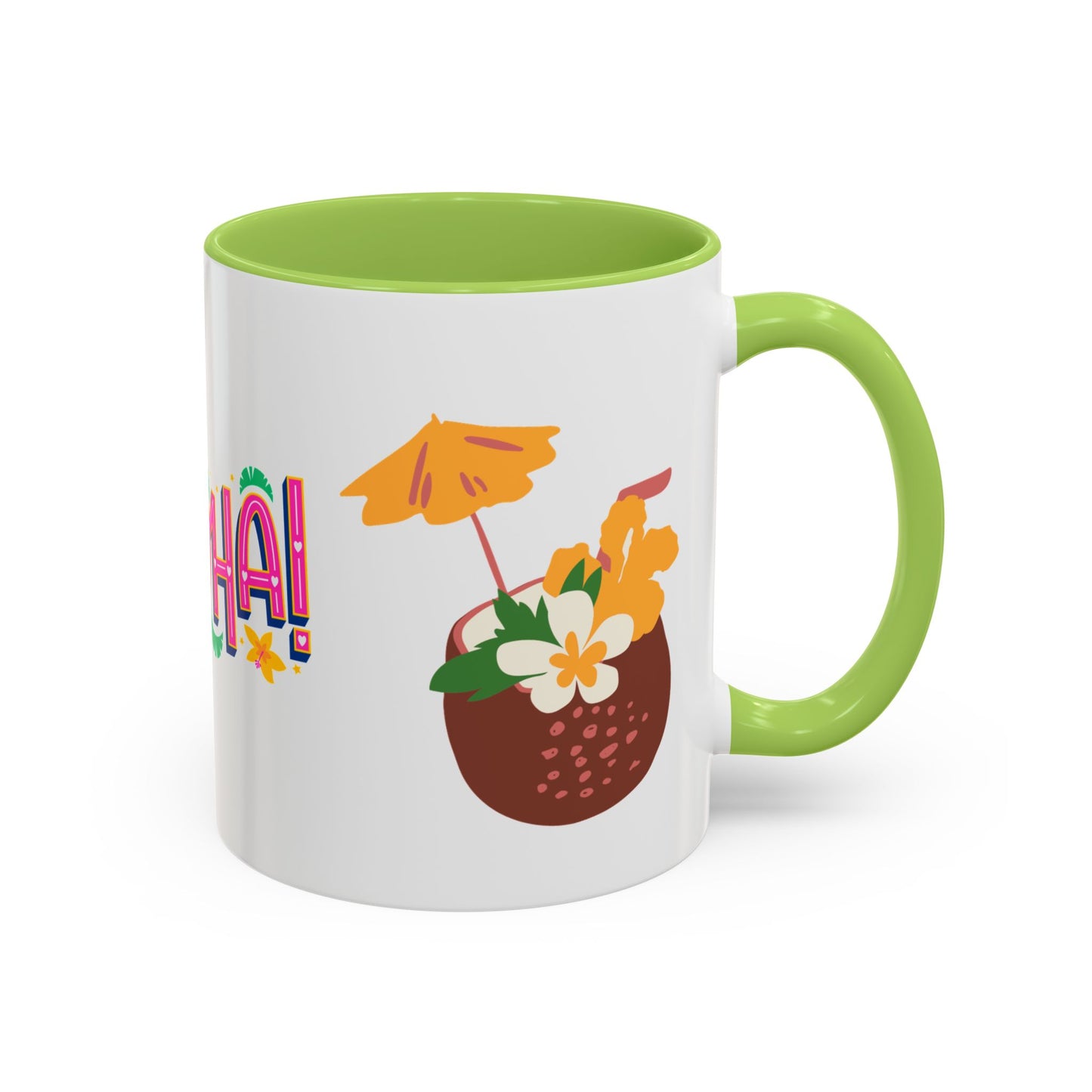 Aloha Tropical Coffee Mug — Accent 11/15oz