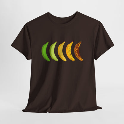 Banana Life Cycle Tee – Ripening Stages Graphic T-Shirt