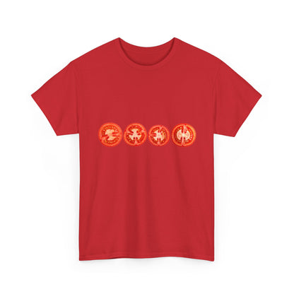 Tropical Sunset Coin Graphic Tee