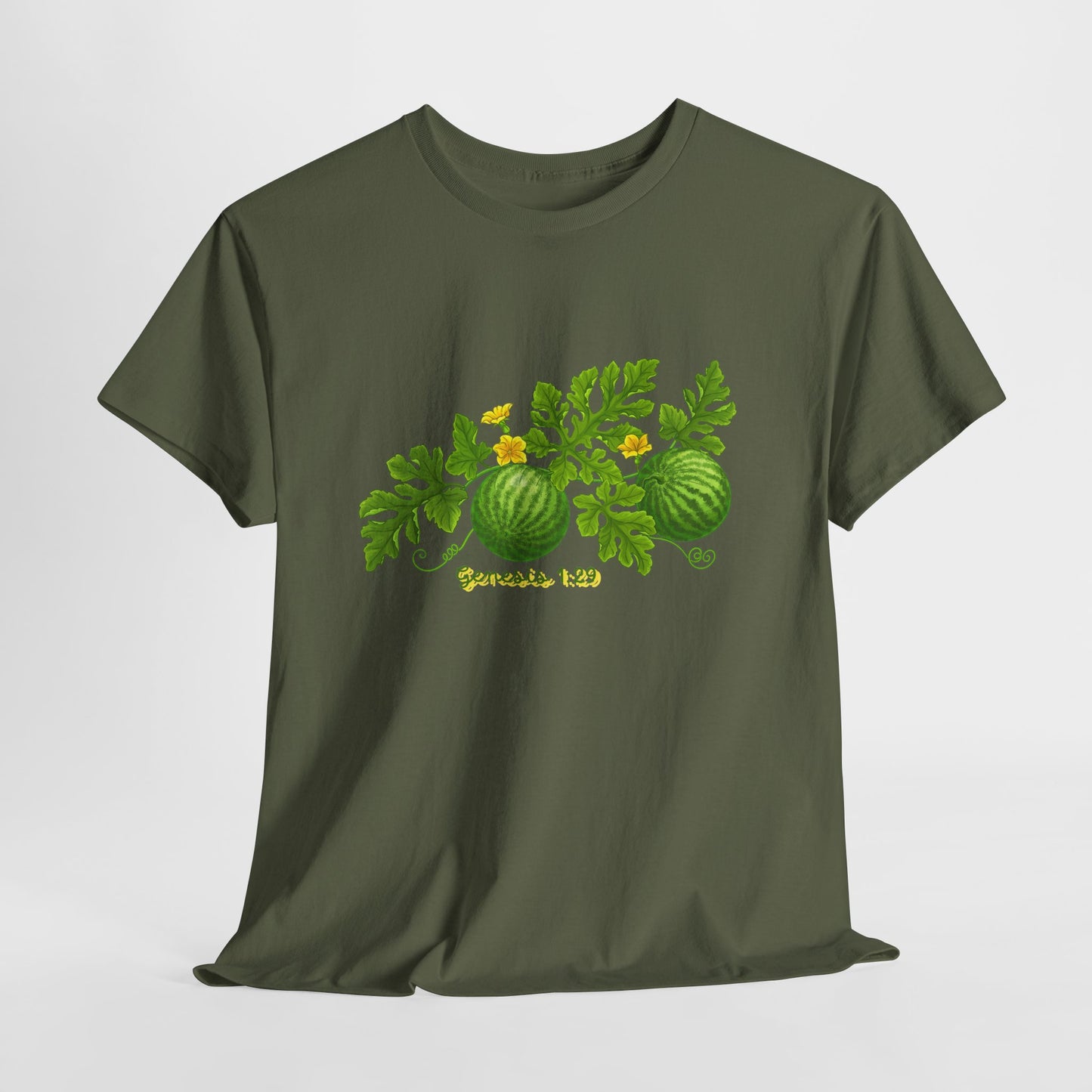 Watermelon T-Shirt — Genesis 1:29 Garden Illustration Tee