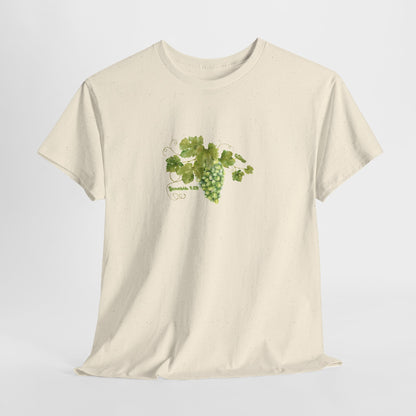 Grapevine Watercolor Tee — Green T-Shirt