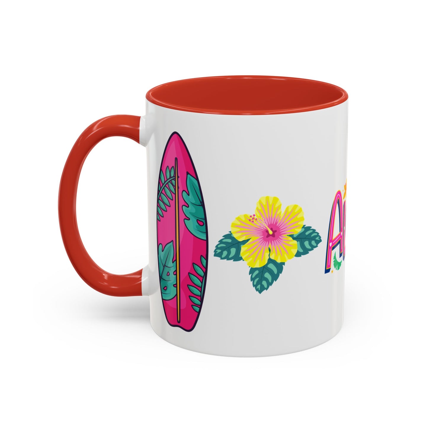 Aloha Tropical Coffee Mug — Accent 11/15oz