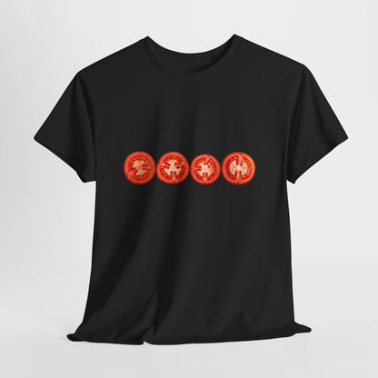 Tropical Sunset Coin Graphic Tee