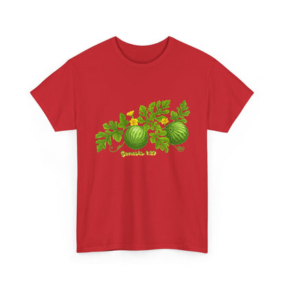 Watermelon T-Shirt — Genesis 1:29 Garden Illustration Tee