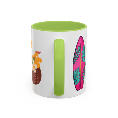 Aloha Tropical Coffee Mug — Accent 11/15oz