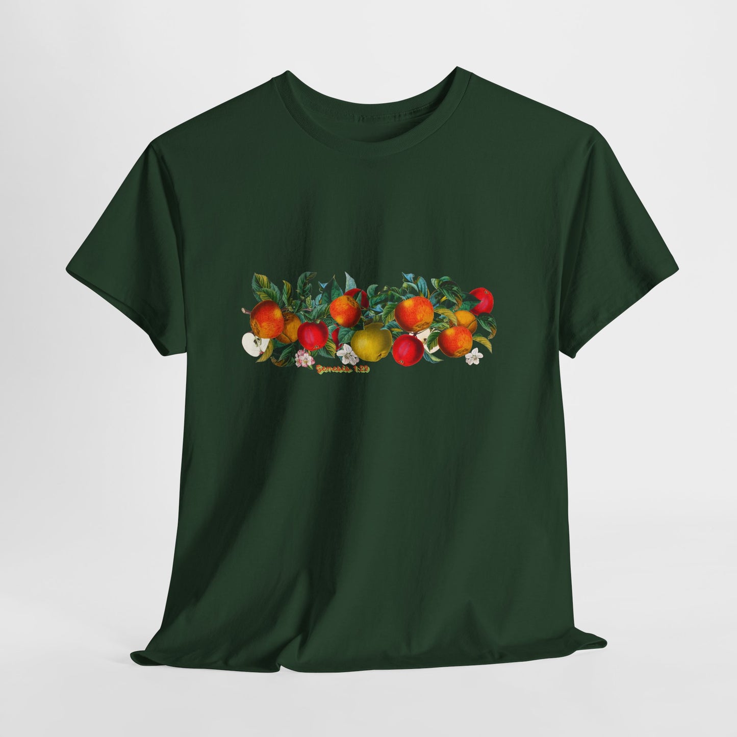 T-Shirt — Genesis 1:29 Watercolor Orange Grove Graphic Tee