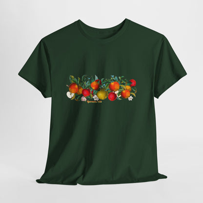 T-Shirt — Genesis 1:29 Watercolor Orange Grove Graphic Tee
