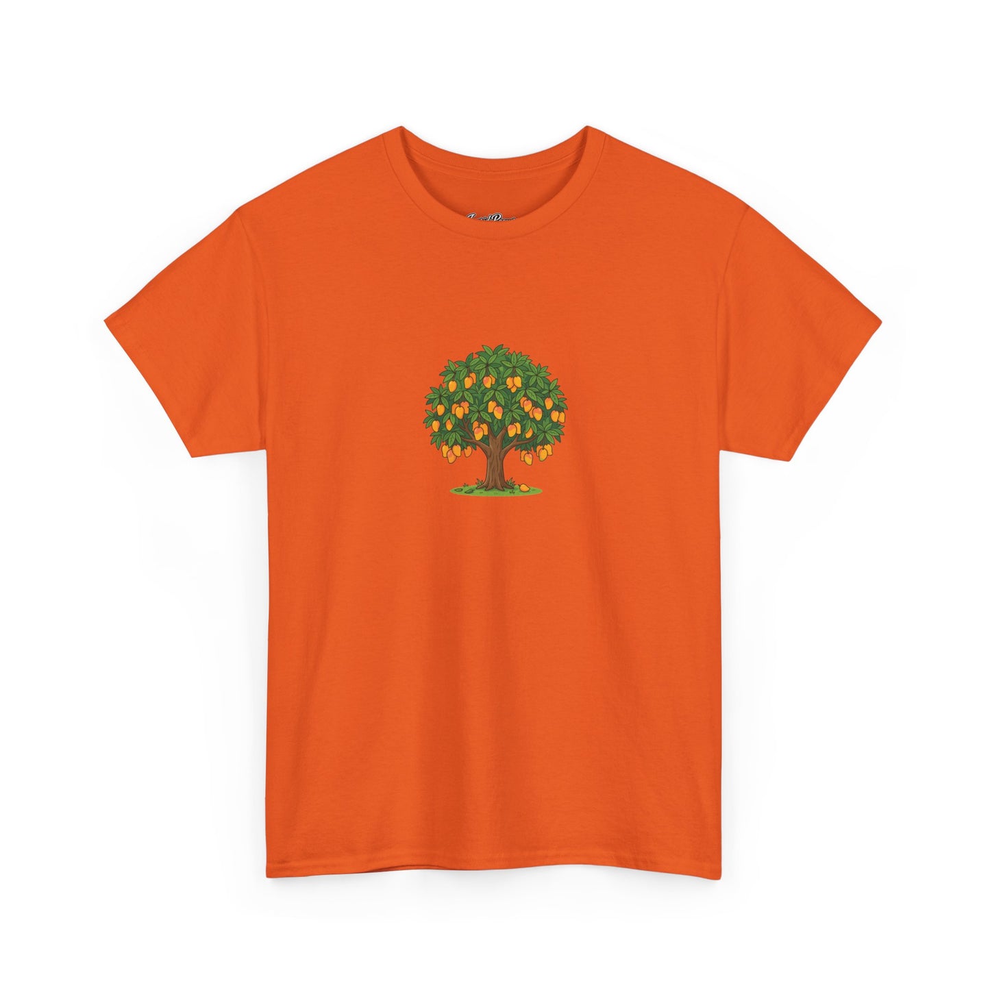 Mangoes Tree Graphic Tee — Minimal Fruit Tree T-Shirt