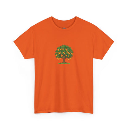 Mangoes Tree Graphic Tee — Minimal Fruit Tree T-Shirt