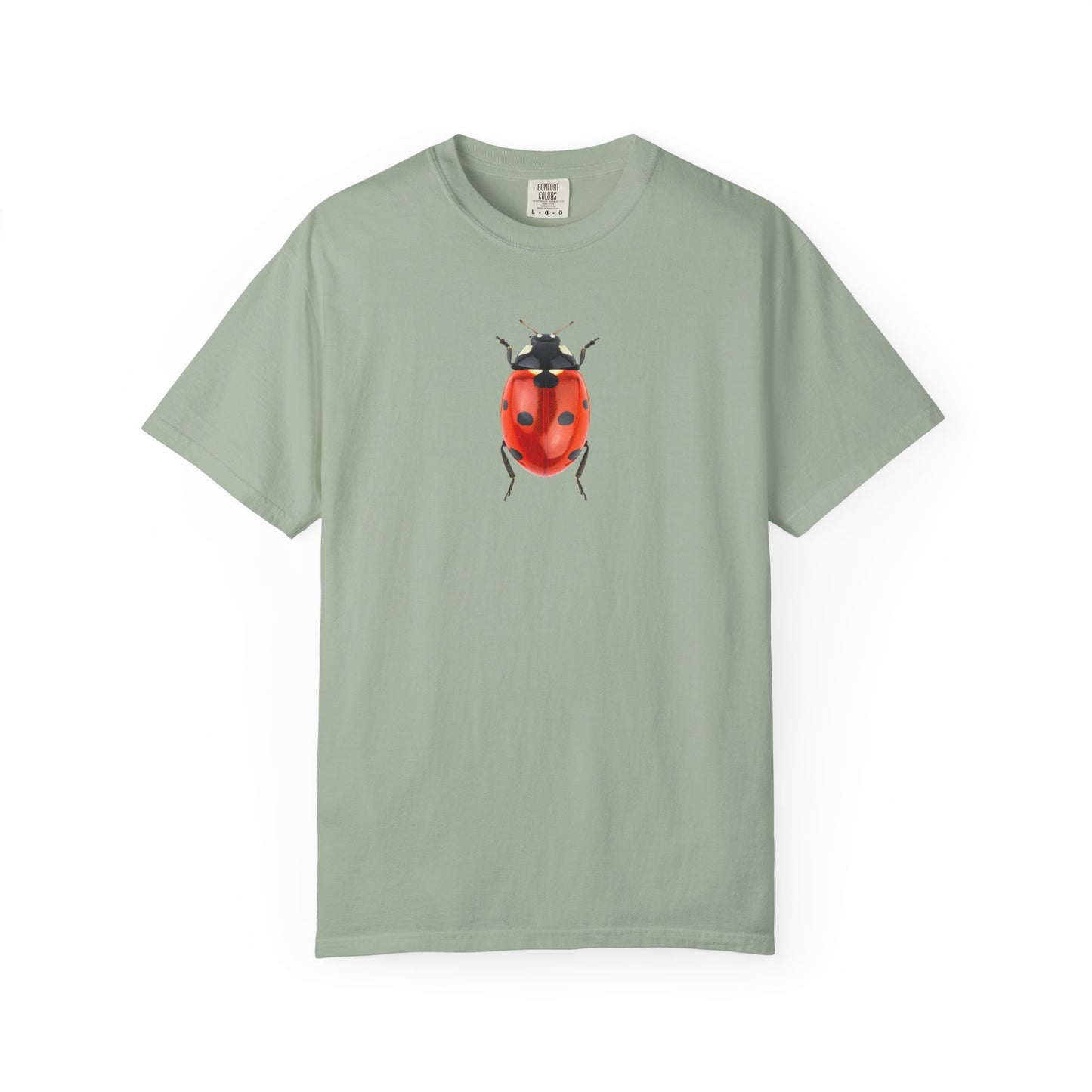 Ladybug With Top Hat T-Shirt — Whimsical Insect Graphic Tee
