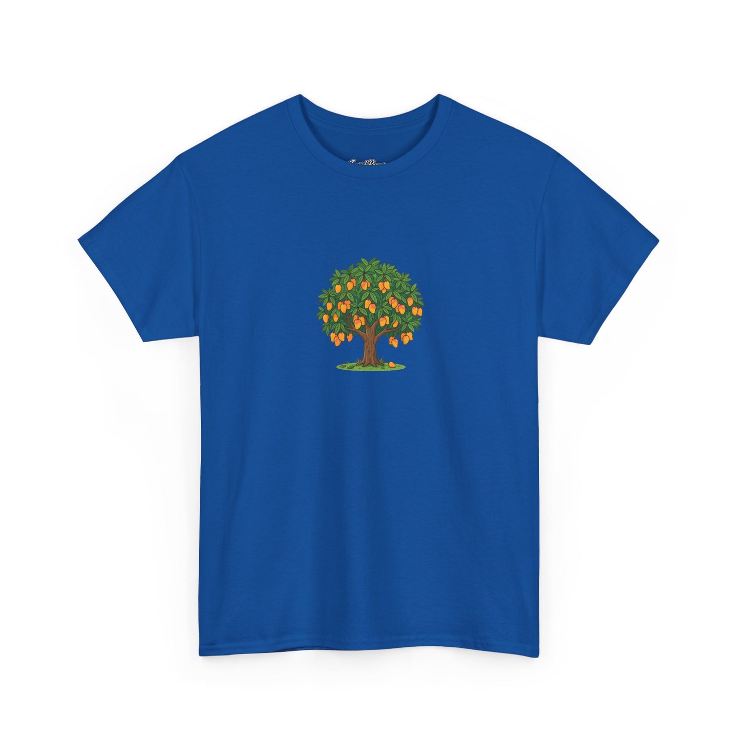 Mangoes Tree Graphic Tee — Minimal Fruit Tree T-Shirt