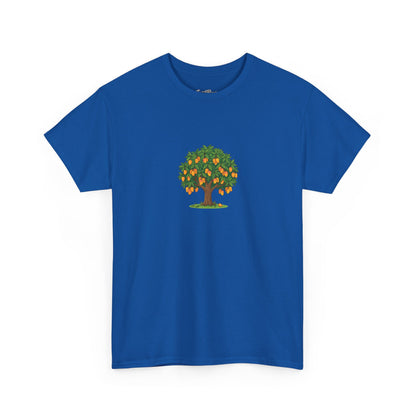 Mangoes Tree Graphic Tee — Minimal Fruit Tree T-Shirt