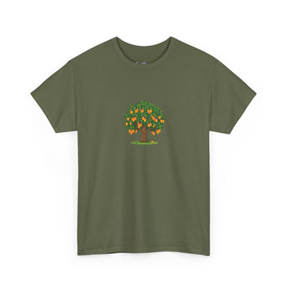 Mangoes Tree Graphic Tee — Minimal Fruit Tree T-Shirt
