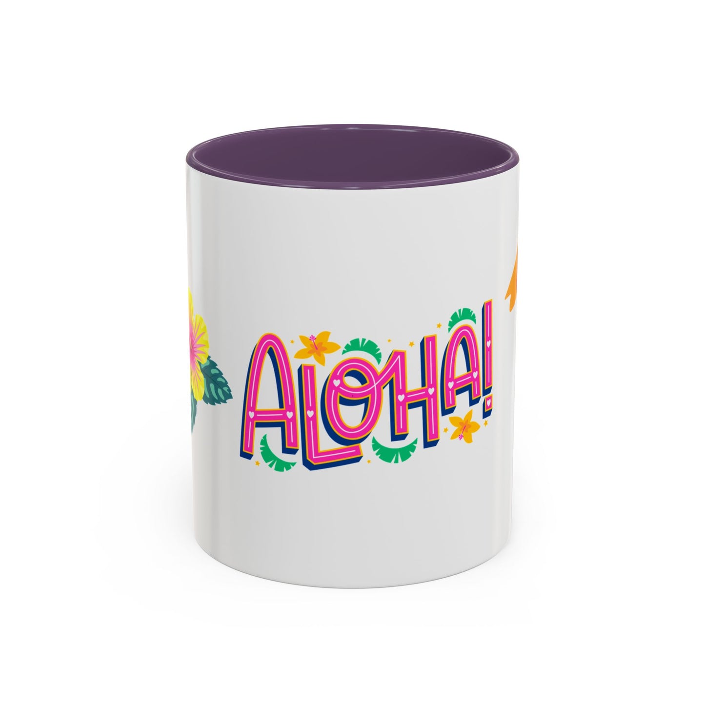 Aloha Tropical Coffee Mug — Accent 11/15oz