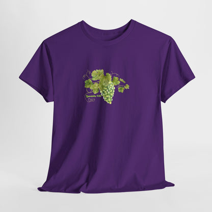 Grapevine Watercolor Tee — Green T-Shirt