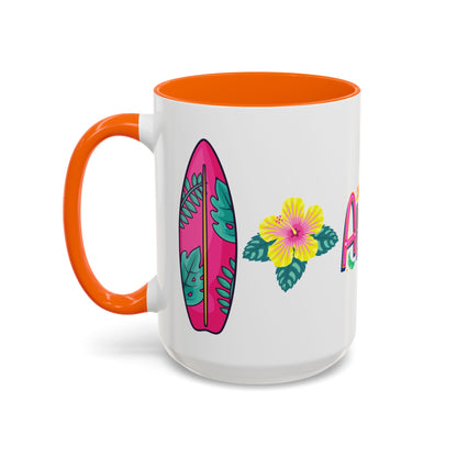 Aloha Tropical Coffee Mug — Accent 11/15oz