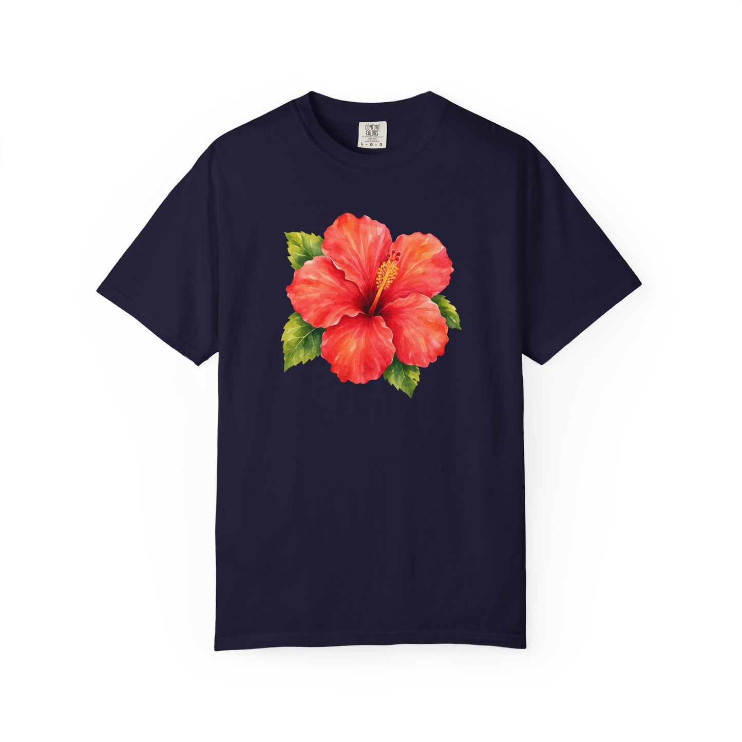 Hibiscus Bloom T-Shirt — Tropical Floral Tee