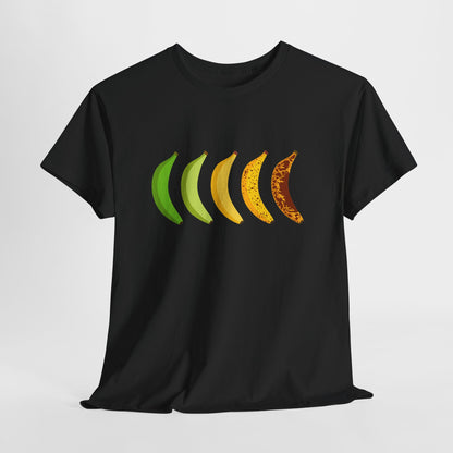 Banana Life Cycle Tee – Ripening Stages Graphic T-Shirt