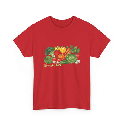 Vegetable Garden Tee — Fresh Veggies Illustration with "Genesis 1:29"