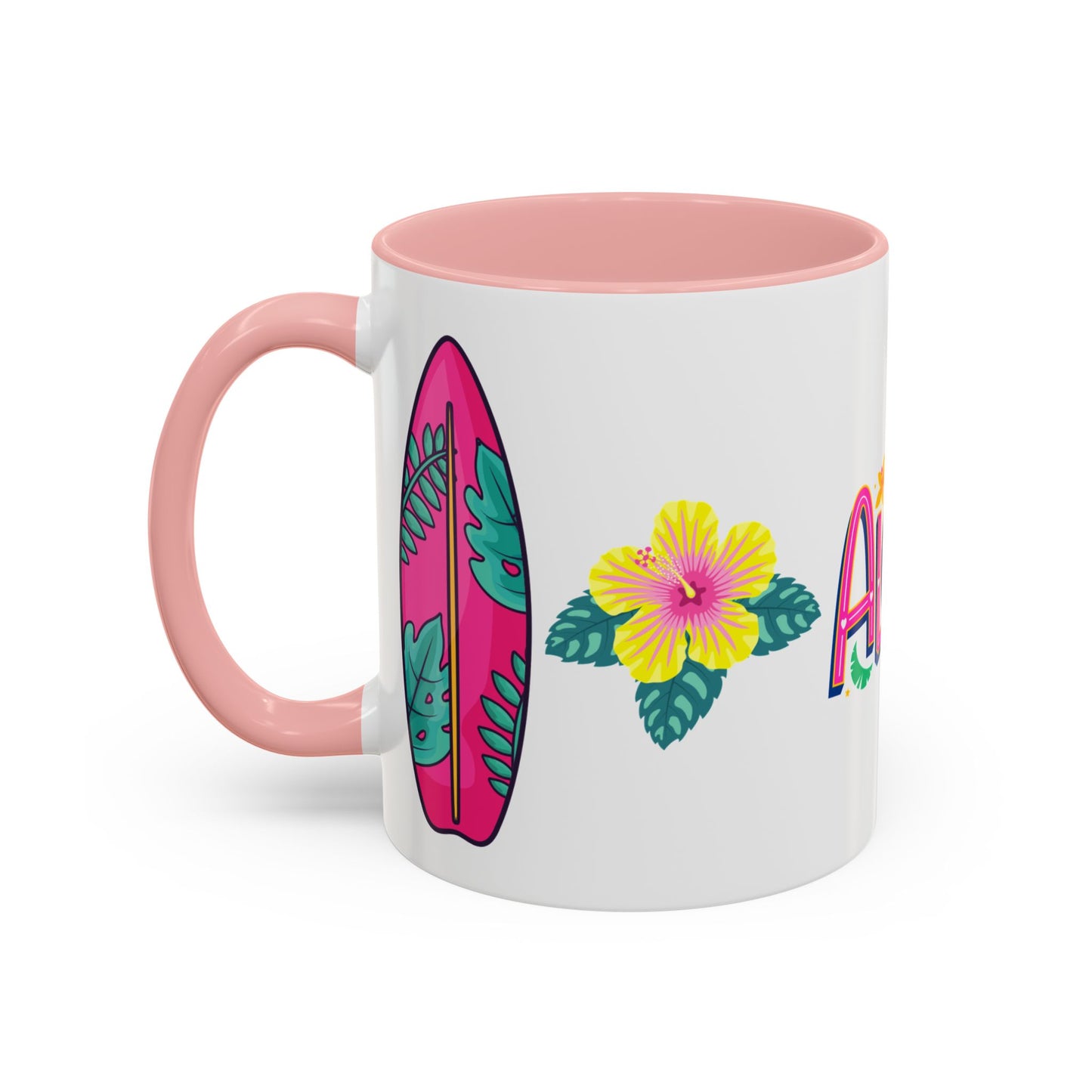 Aloha Tropical Coffee Mug — Accent 11/15oz