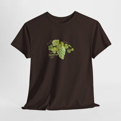 Grapevine Watercolor Tee — Green T-Shirt