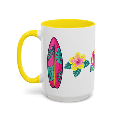 Aloha Tropical Coffee Mug — Accent 11/15oz