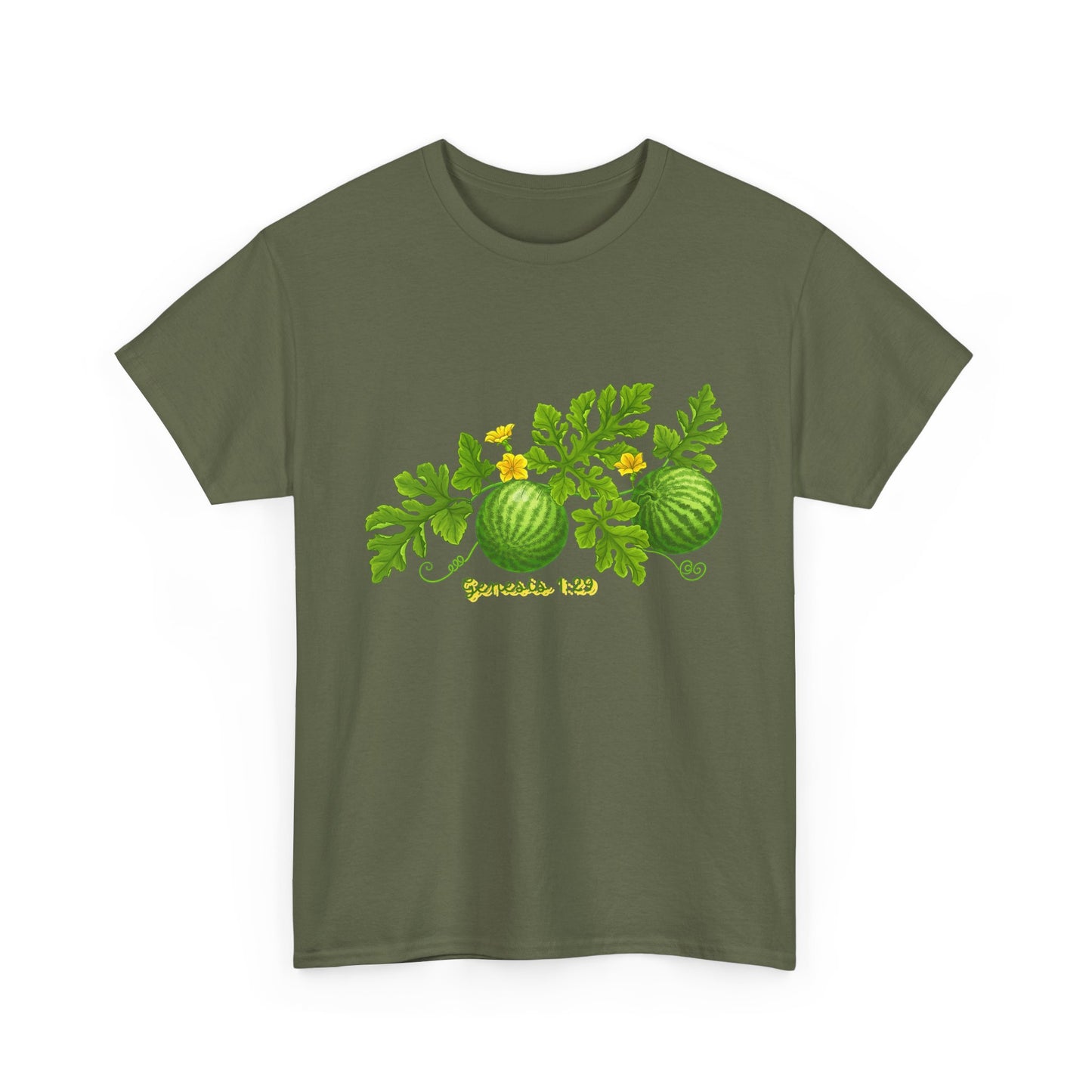 Watermelon T-Shirt — Genesis 1:29 Garden Illustration Tee