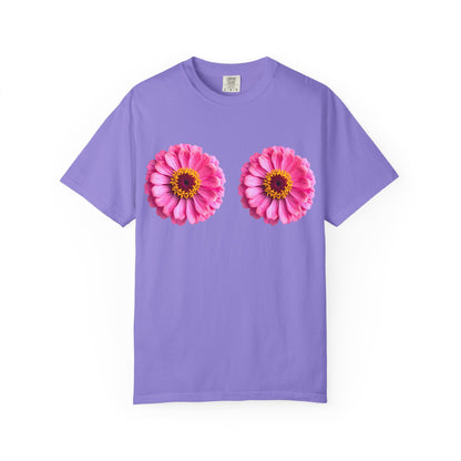 Pink Daisy Double Floral Tee