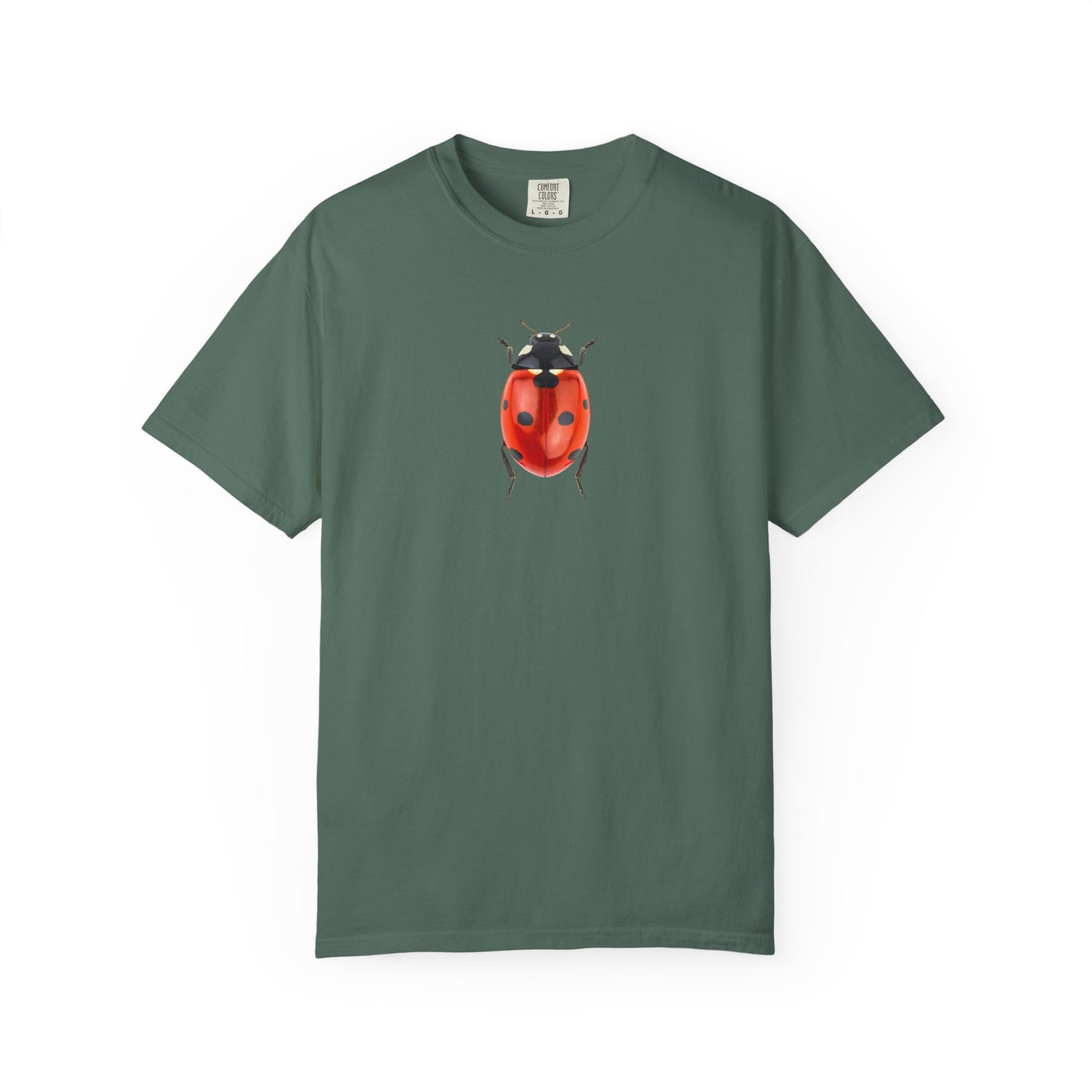 Ladybug With Top Hat T-Shirt — Whimsical Insect Graphic Tee