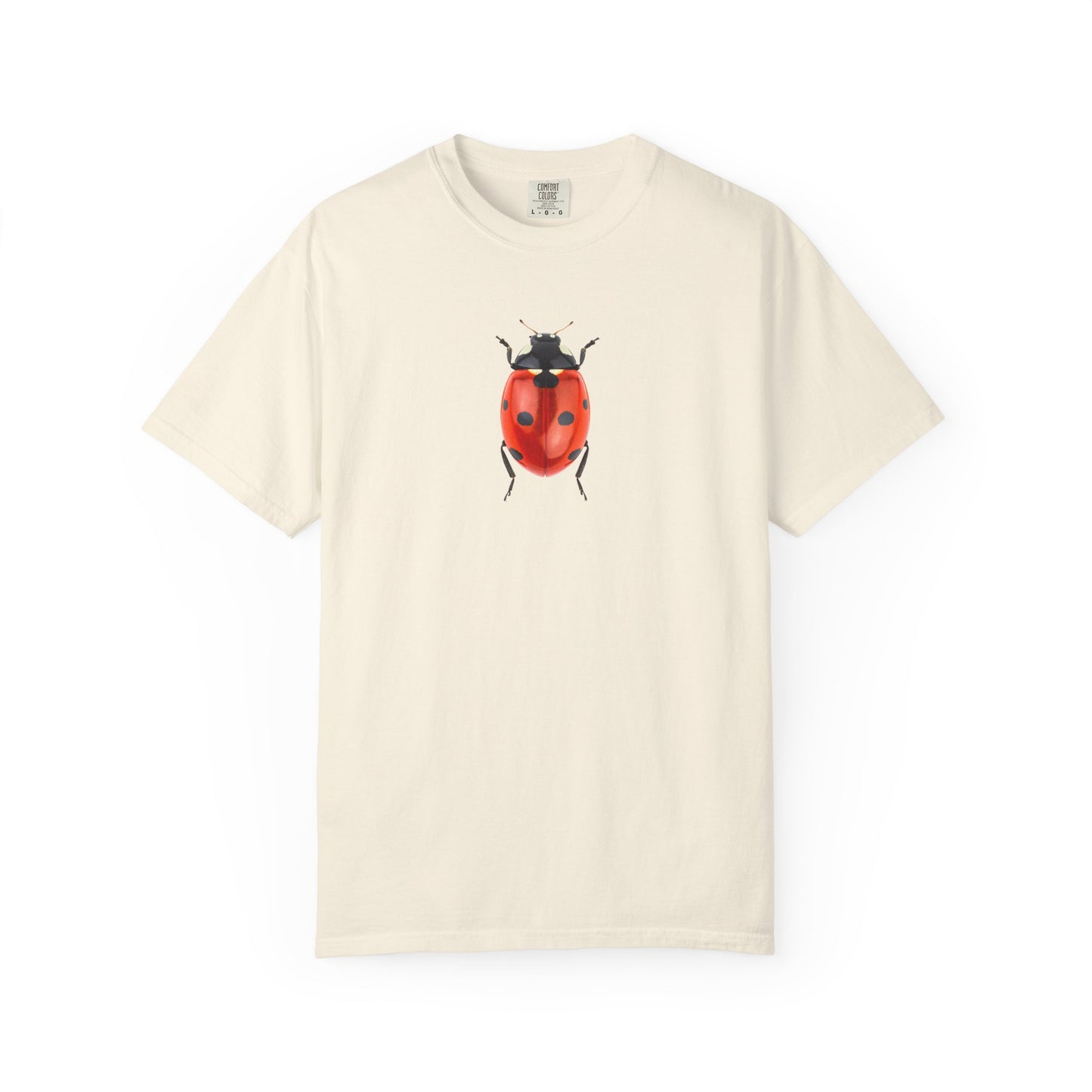 Ladybug With Top Hat T-Shirt — Whimsical Insect Graphic Tee