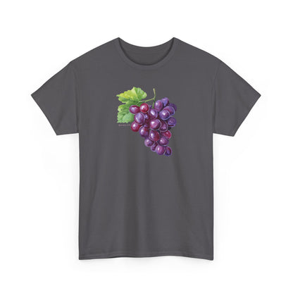 Grape Watercolor Tee — Green T-Shirt Genesis 1:29