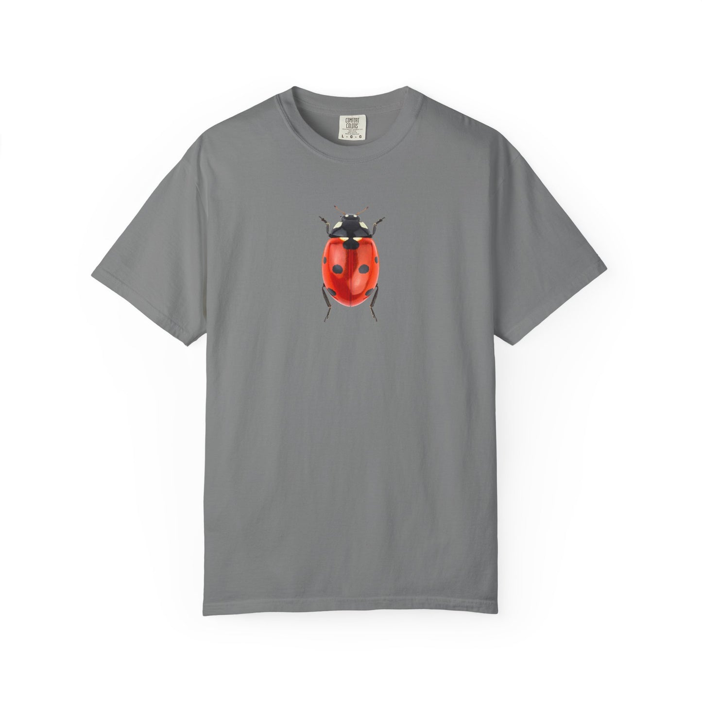 Ladybug With Top Hat T-Shirt — Whimsical Insect Graphic Tee