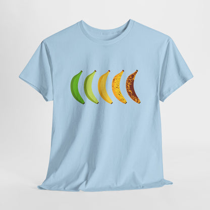 Banana Life Cycle Tee – Ripening Stages Graphic T-Shirt