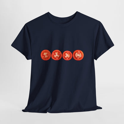 Tropical Sunset Coin Graphic Tee