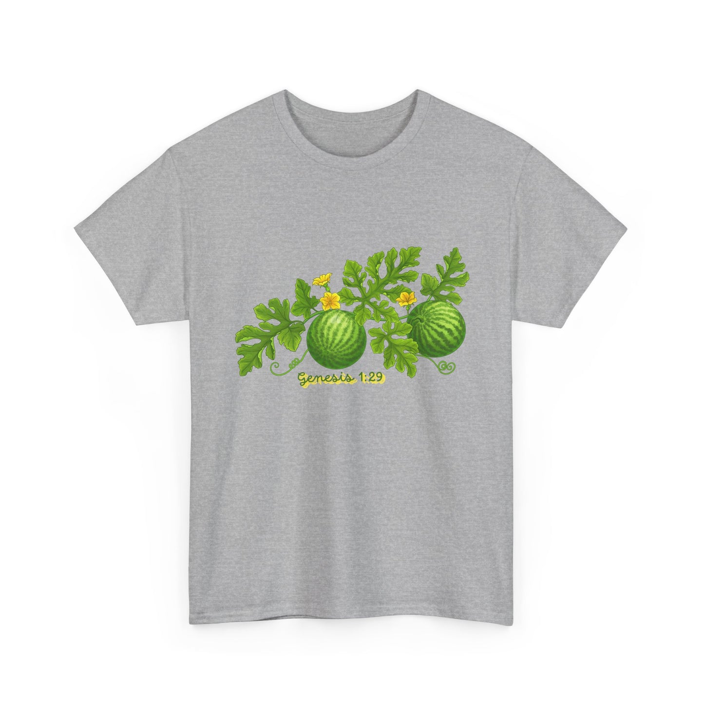 Watermelon T-Shirt — Genesis 1:29 Garden Illustration Tee