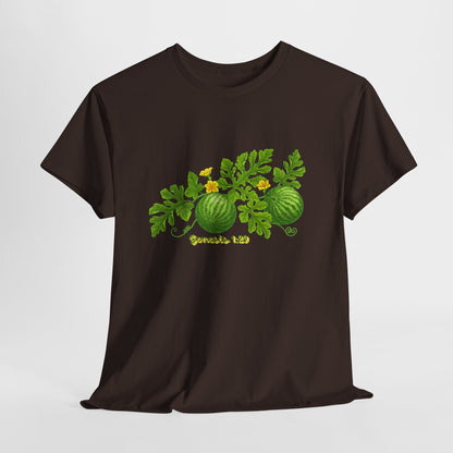 Watermelon T-Shirt — Genesis 1:29 Garden Illustration Tee
