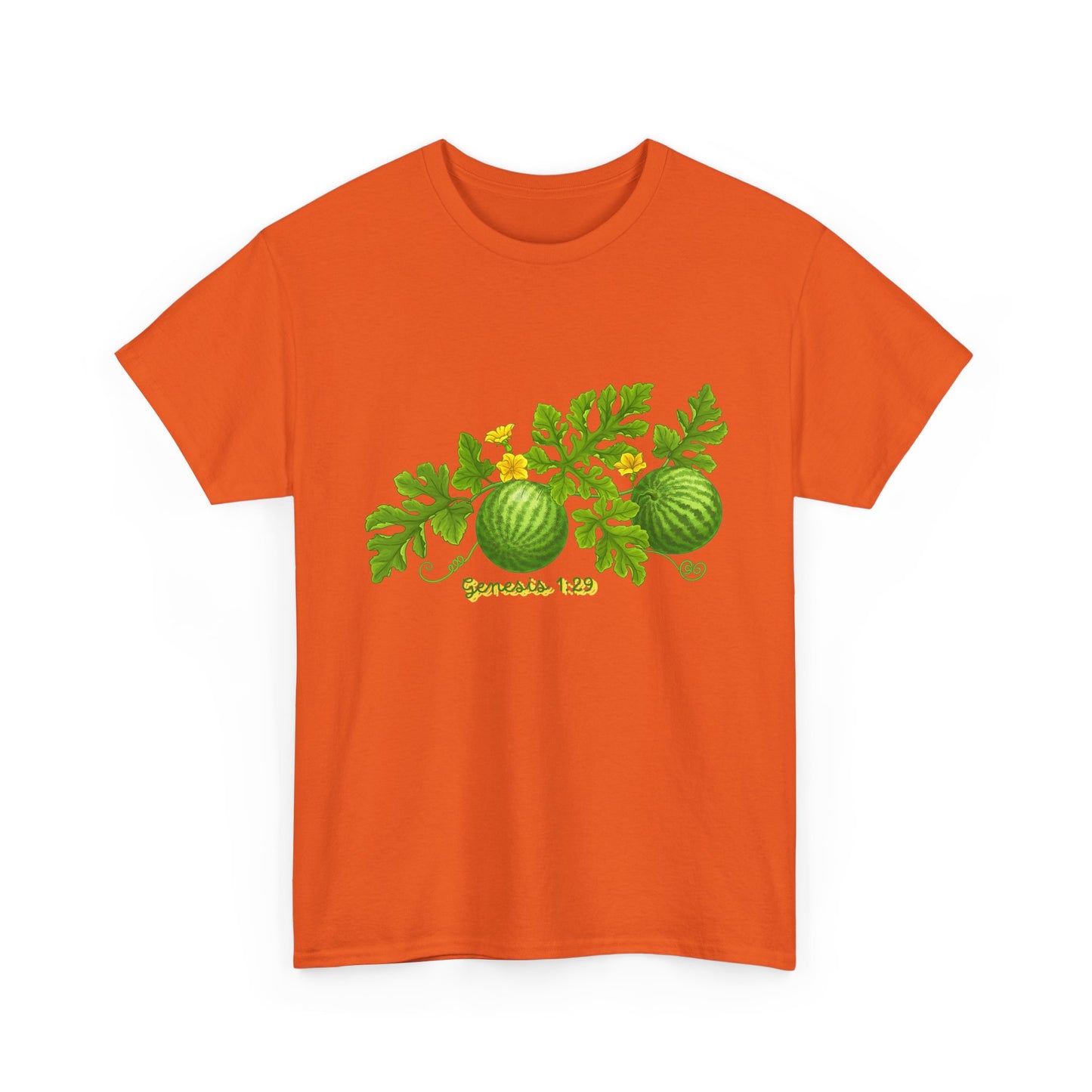Watermelon T-Shirt — Genesis 1:29 Garden Illustration Tee