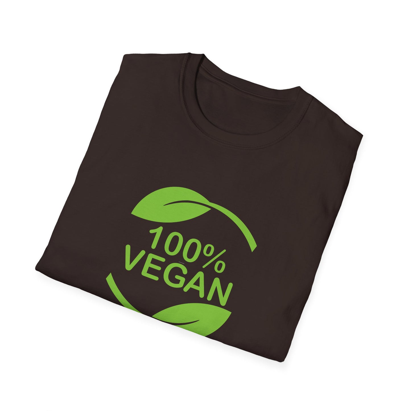 100% Vegan T-Shirt — Eco-Friendly Plant-Based Pride Tee