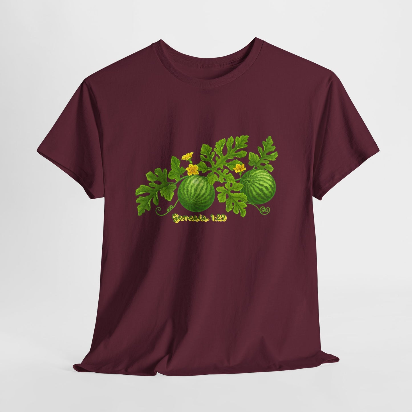 Watermelon T-Shirt — Genesis 1:29 Garden Illustration Tee
