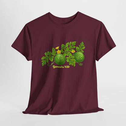 Watermelon T-Shirt — Genesis 1:29 Garden Illustration Tee