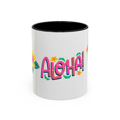 Aloha Tropical Coffee Mug — Accent 11/15oz