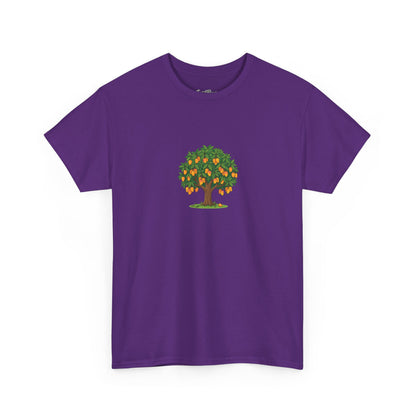 Mangoes Tree Graphic Tee — Minimal Fruit Tree T-Shirt