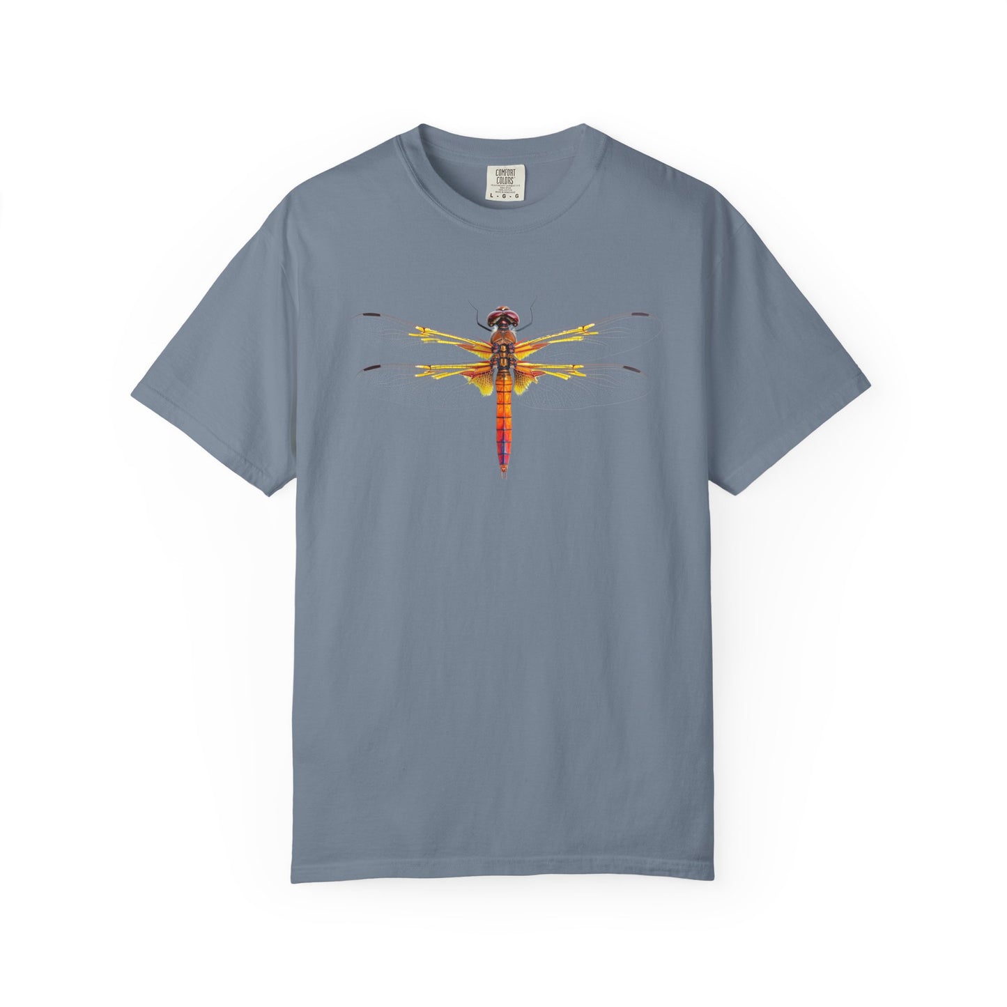 Dragonfly Art T-Shirt — Vibrant Watercolor Dragonfly Graphic Tee