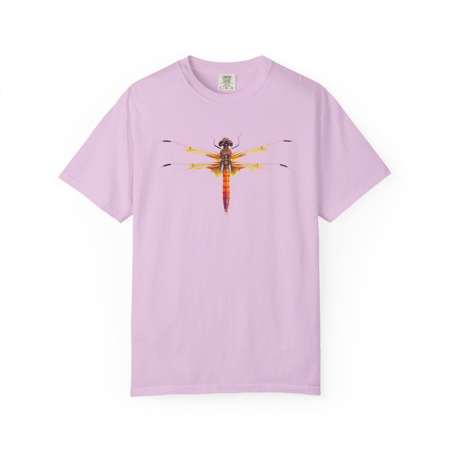 Dragonfly Art T-Shirt — Vibrant Watercolor Dragonfly Graphic Tee