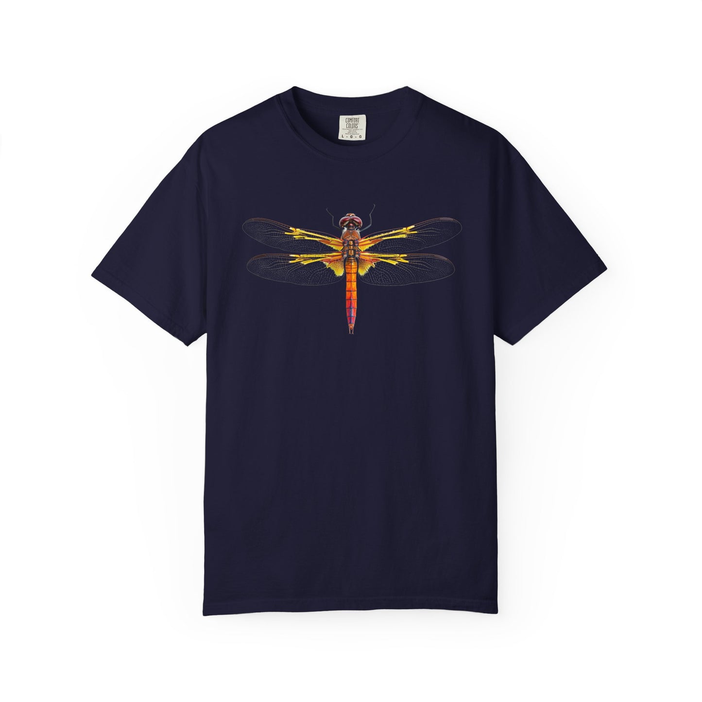 Dragonfly Art T-Shirt — Vibrant Watercolor Dragonfly Graphic Tee