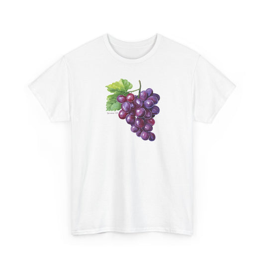 Grape Watercolor Tee — Green T-Shirt Genesis 1:29