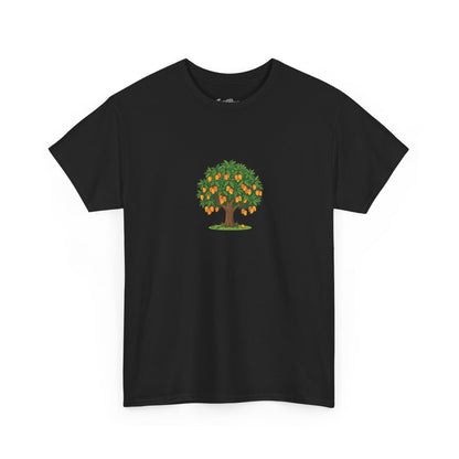Mangoes Tree Graphic Tee — Minimal Fruit Tree T-Shirt