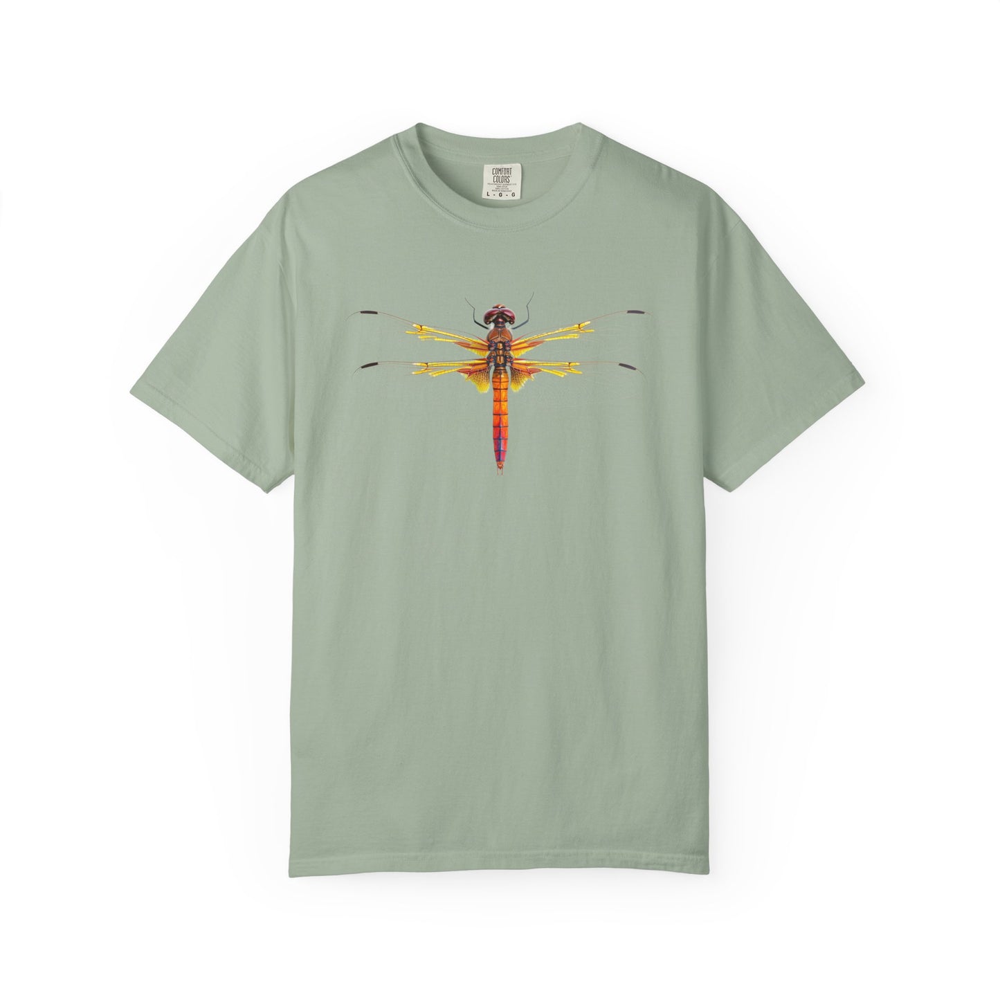 Dragonfly Art T-Shirt — Vibrant Watercolor Dragonfly Graphic Tee