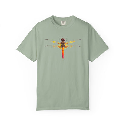 Dragonfly Art T-Shirt — Vibrant Watercolor Dragonfly Graphic Tee